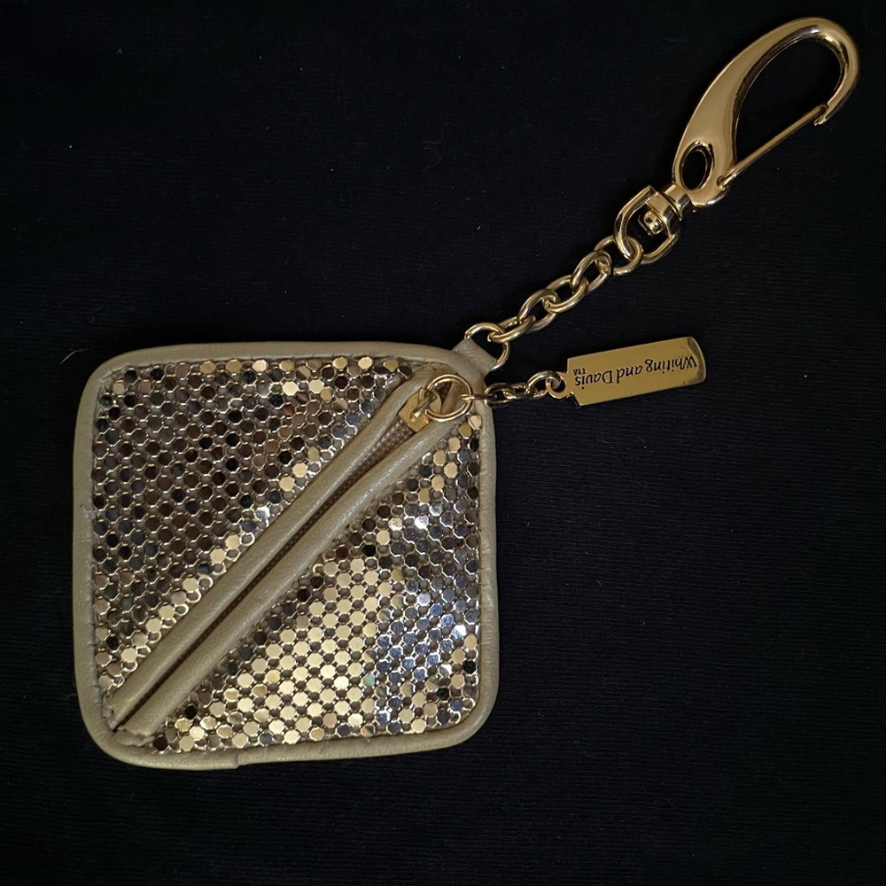 Whiting & Davis: Gold Miniature Coin Pouch